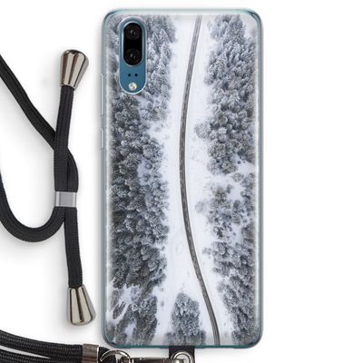 Snøfall: Huawei P20 Transparant Hoesje met koord