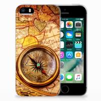 Apple iPhone SE | 5S | Silliconen Back Cover | Kompas Apple iPhone SE | 5S | Silliconen Back Cover | Kompas