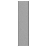 Deurmat 115x500 cm grijs