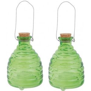 2x Wespenvangers groen 14 cm