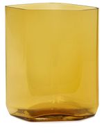 Serax grand vase Silex en verre - Jaune