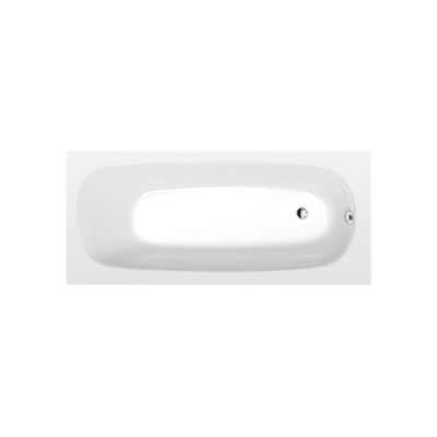 Ligbad Polysan Ebro Inbouw 170x75x39 cm Wit