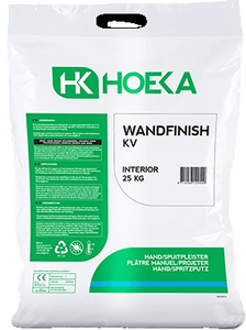 hoeka wandfinish kv wit 25 kg