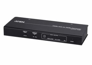 ATEN VC881 HDMI-kabel Aansluitkabel HDMI-A-bus, DVI-I 18+5-polige bus 0 m Zwart