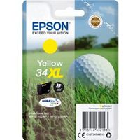 Epson C13T34744020 10.8ml Geel inktcartridge Epson C13T34744020 10.8ml Geel inktcartridge