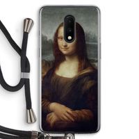Mona Lisa: OnePlus 7 Transparant Hoesje met koord