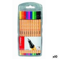 Markeerstiften Stabilo POINT 88 (10 Stuks)