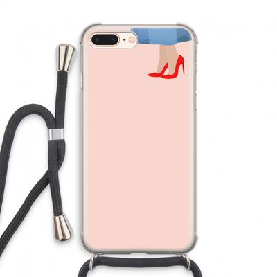 High heels: iPhone 7 PLUS Transparant Hoesje met koord