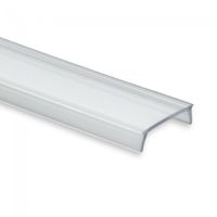Afdekking C2 helder 200cm voor profiel PL1-PL2-PL3-PL7-PL8 prijs per meter