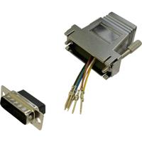 BKL Electronic 10121123 Adapter D-sub stekker 15-polig - RJ45-bus 1 stuk(s) Single - thumbnail