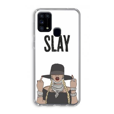 Slay All Day: Samsung Galaxy M31 Transparant Hoesje
