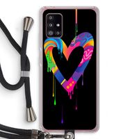 Melts My Heart: Samsung Galaxy A51 5G Transparant Hoesje met koord