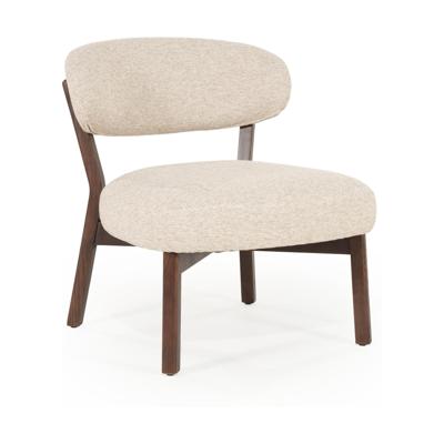 Eleonora Mikky fauteuil bruin Moon Taupe