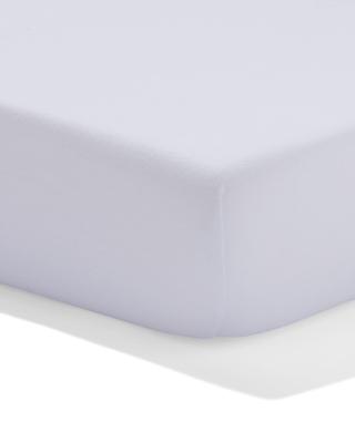 HEMA Topper Hoeslaken Jersey 180x200 Wit (wit)