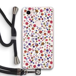 Planets Space: Pixel 3 XL Transparant Hoesje met koord