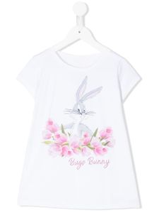 Monnalisa t-shirt Bugs Bunny - Blanc
