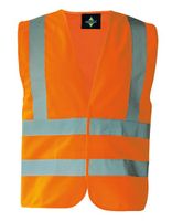 Korntex KX140 Safety Vest With Four Reflectors EN ISO 20471 - thumbnail