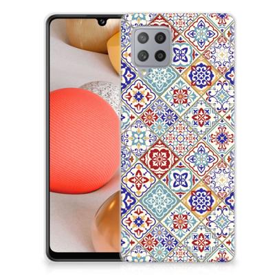 Samsung Galaxy A42 | TPU | Siliconen hoesje | Tiles Color Samsung Galaxy A42 | TPU | Siliconen hoesje | Tiles Color