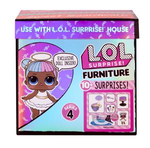 MGA Entertainment L.O.L. Surprise! Furniture with Doll - BB Auto Shop & Spice pop Serie 4