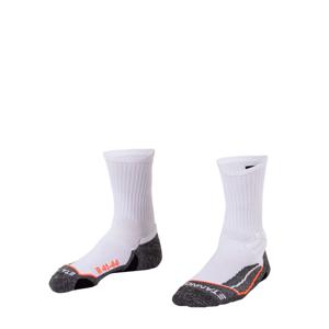 Stanno 444005 Stadium Crew Socks - White-Black - 30/35