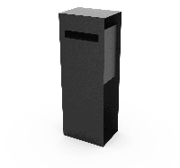 Brievenbus Verma Zwart Geroba - Geroba