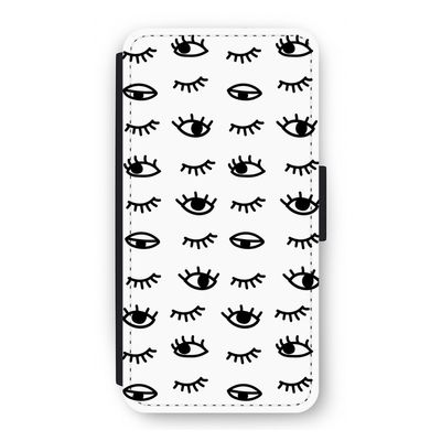 Eye pattern #2: iPhone 12 Pro Flip Hoesje