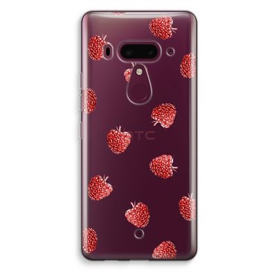 Framboosjes: HTC U12+ Transparant Hoesje