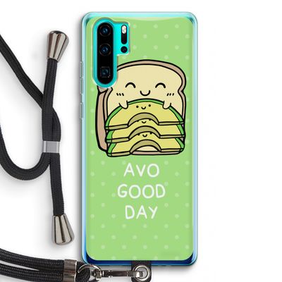 Avo Good Day: Huawei P30 Pro Transparant Hoesje met koord