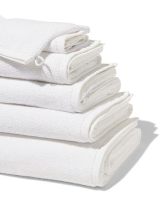 HEMA Handdoeken tweedekans recycled katoen wit (wit)