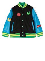 Stella McCartney Kids veste bomber à détail de patch - Noir