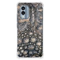 Nokia X30 Case Anti-shock Krokodillenprint