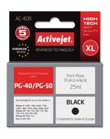 Activejet AC-40R inkt (vervanging voor Canon PG-40; Premium; 25 ml; zwart) Activejet AC-40R inkt (vervanging voor Canon PG-40; Premium; 25 ml; zwart)