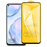 Voor Huawei Nova 6 SE 9D Full Glue Full Screen Tempered Glass Film