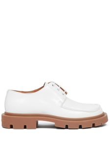 Maison Margiela Ivy leather Derby shoes - Blanc