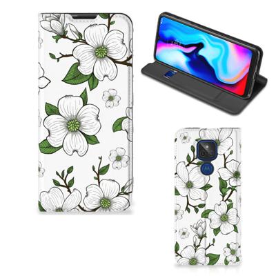 Motorola Moto G9 Play Smart Cover Dogwood Flowers Motorola Moto G9 Play Smart Cover Dogwood Flowers