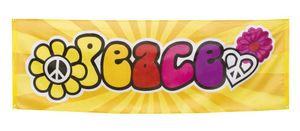 Banner 'Peace' 74 x 220 cm