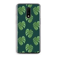 Monstera leaves: OnePlus 7 Transparant Hoesje