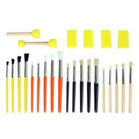 Kwasten en penselenset conda 25-delig | 12 stuks