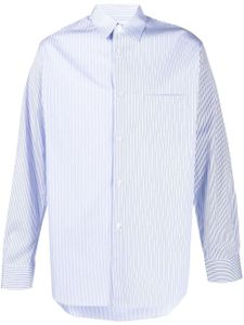 Comme Des Garçons Shirt chemise Forever à rayures - Bleu