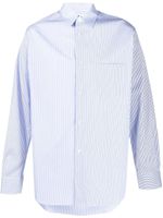 Comme Des Garçons Shirt chemise Forever à rayures - Bleu - thumbnail