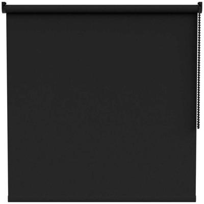 Leen Bakker - Fenstr Rolgordijn Stockholm Lichtdoorlatend - (15003) - Polyester - Zwart - 120x10x10 Cm