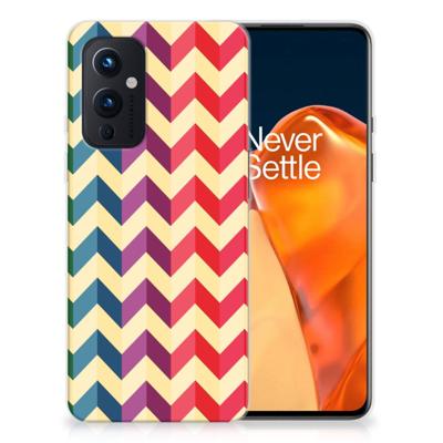 OnePlus 9 | TPU bumper | Zigzag Multi Color OnePlus 9 | TPU bumper | Zigzag Multi Color