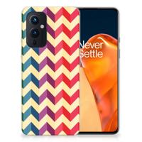 OnePlus 9 | TPU bumper | Zigzag Multi Color