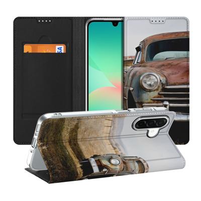 Samsung Galaxy A26 Stand Case Vintage Auto