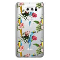 Kleurrijke papegaaien: LG V30 Transparant Hoesje