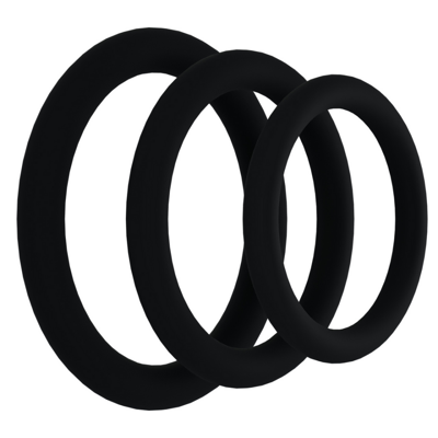 Doc Johnson Tri-Pack Silicone Gasket - Cockring Set