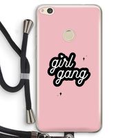 Girl Gang: Huawei Ascend P8 Lite (2017) Transparant Hoesje met koord