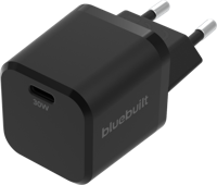 BlueBuilt Power Delivery en Oplader met Usb C Poort 30W Zwart