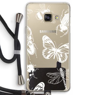 Tiny Bugs: Samsung Galaxy A3 (2016) Transparant Hoesje met koord