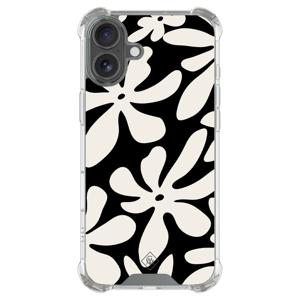 iPhone 16 shockproof hoesje - Noir bloom
